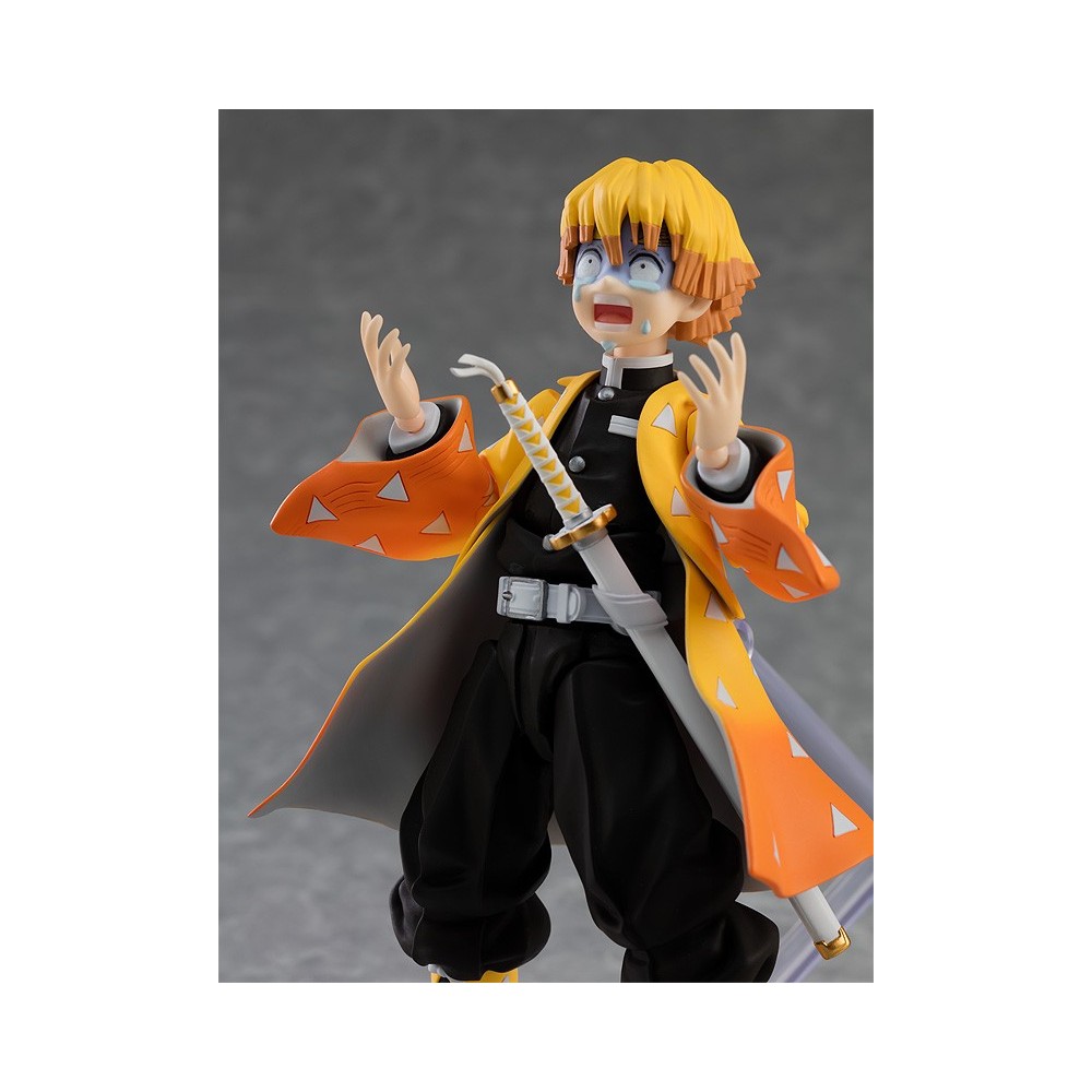 MAX FACTORY DEMON SLAYER ZENITSU AGATSUMA DELUXE FIGMA ACTION FIGURE