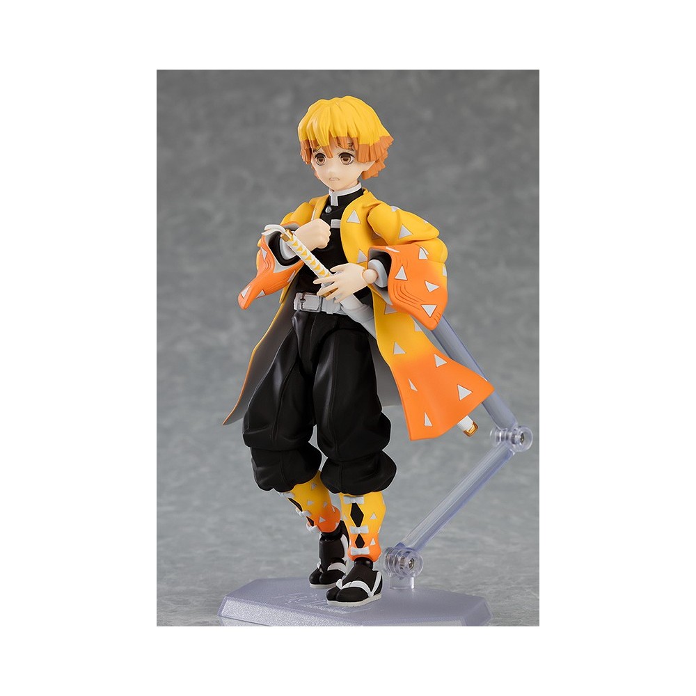 MAX FACTORY DEMON SLAYER ZENITSU AGATSUMA DELUXE FIGMA ACTION FIGURE