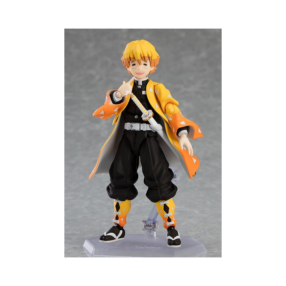 MAX FACTORY DEMON SLAYER ZENITSU AGATSUMA DELUXE FIGMA ACTION FIGURE