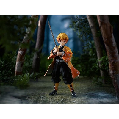 MAX FACTORY DEMON SLAYER ZENITSU AGATSUMA DELUXE FIGMA ACTION FIGURE