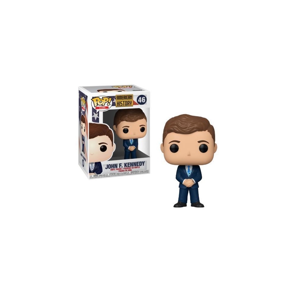FUNKO FUNKO POP! AMERICAN HISTORY JOHN F. KENNEDY BOBBLE HEAD FIGURE