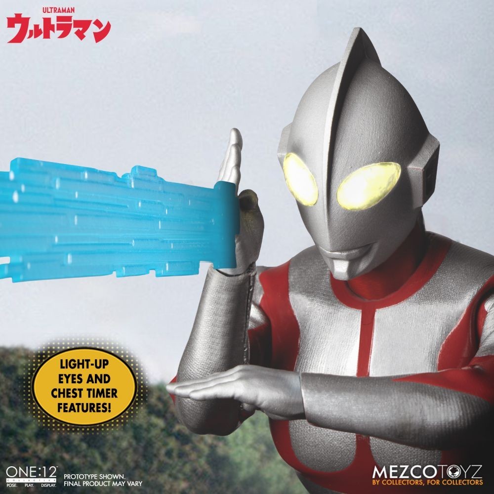 ULTRAMAN ONE:12 COLLECTIVE ACTION FIGURE MEZCO TOYS
