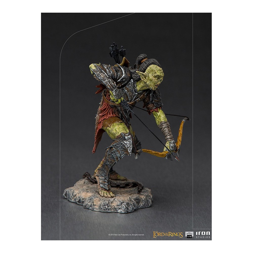 LORD OF THE RINGS ARCHER ORC ART SCALE 1/10 STATUA FIGURE IRON STUDIOS