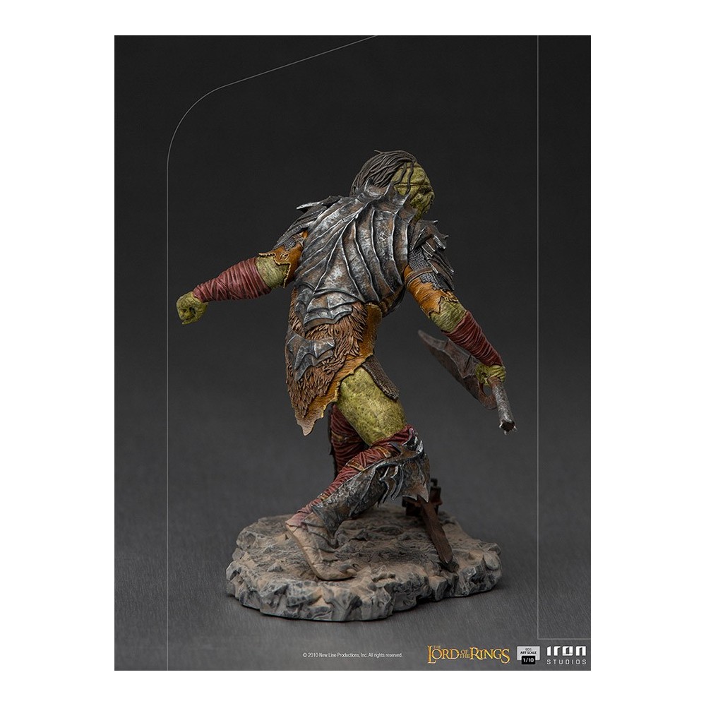 IRON STUDIOS LORD OF THE RINGS SWORDSMAN ORC ART SCALE 1/10 STATUE FIGURE