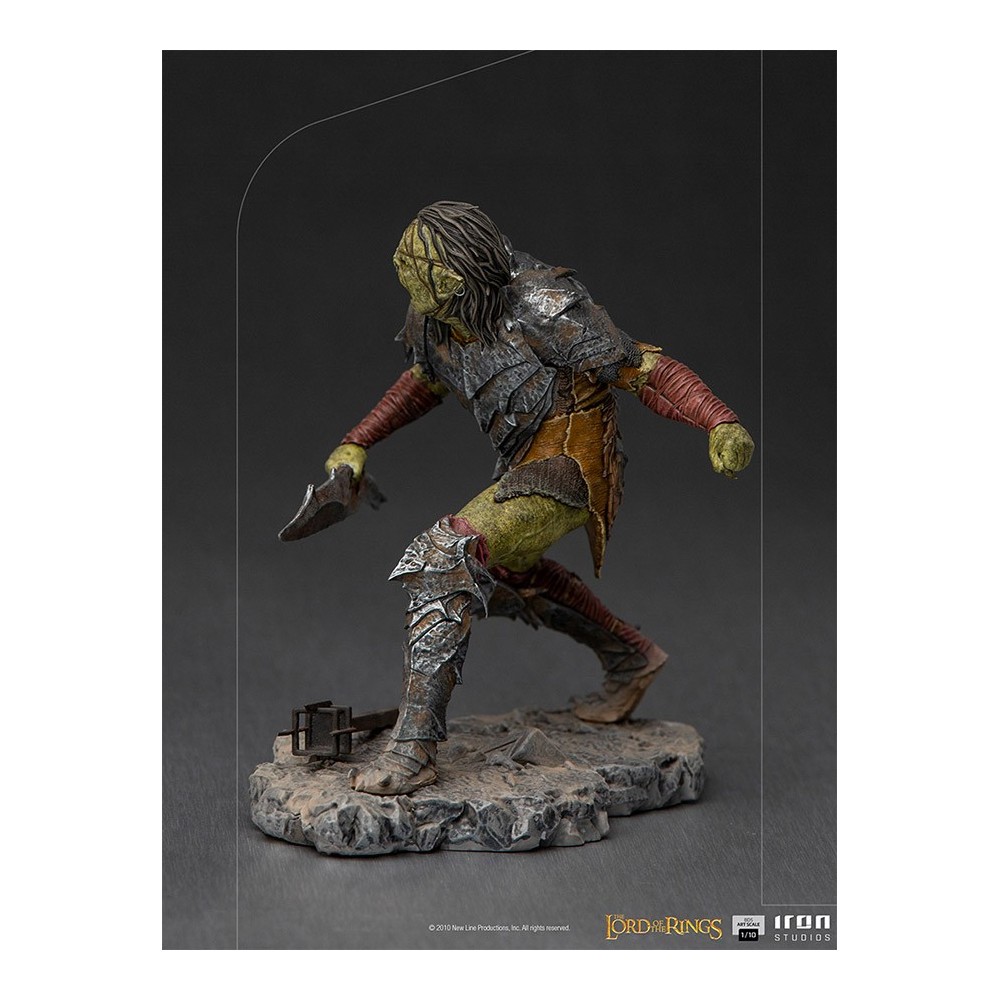 IRON STUDIOS LORD OF THE RINGS SWORDSMAN ORC ART SCALE 1/10 STATUE FIGURE