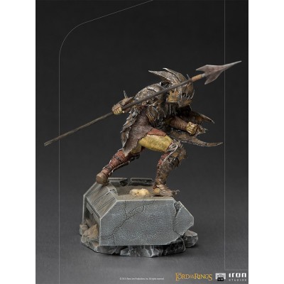 IRON STUDIOS LORD OF THE RINGS ARMORED ORC ART SCALE 1/10 STATUE FIGURE