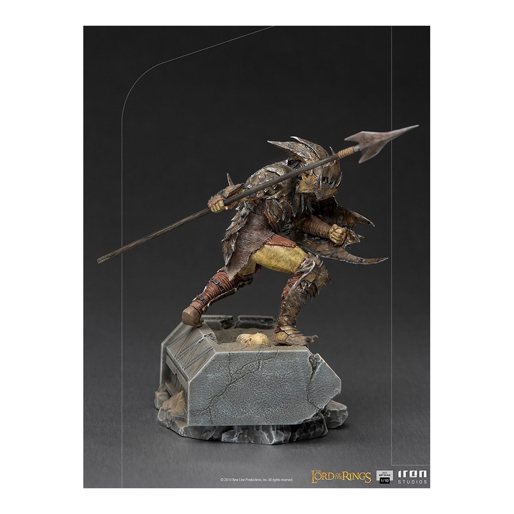 LORD OF THE RINGS ARMORED ORC ART SCALE 1/10 STATUA FIGURE IRON STUDIOS