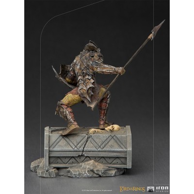 IRON STUDIOS LORD OF THE RINGS ARMORED ORC ART SCALE 1/10 STATUE FIGURE