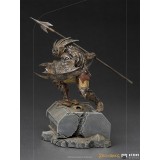 LORD OF THE RINGS ARMORED ORC ART SCALE 1/10 STATUA FIGURE IRON STUDIOS