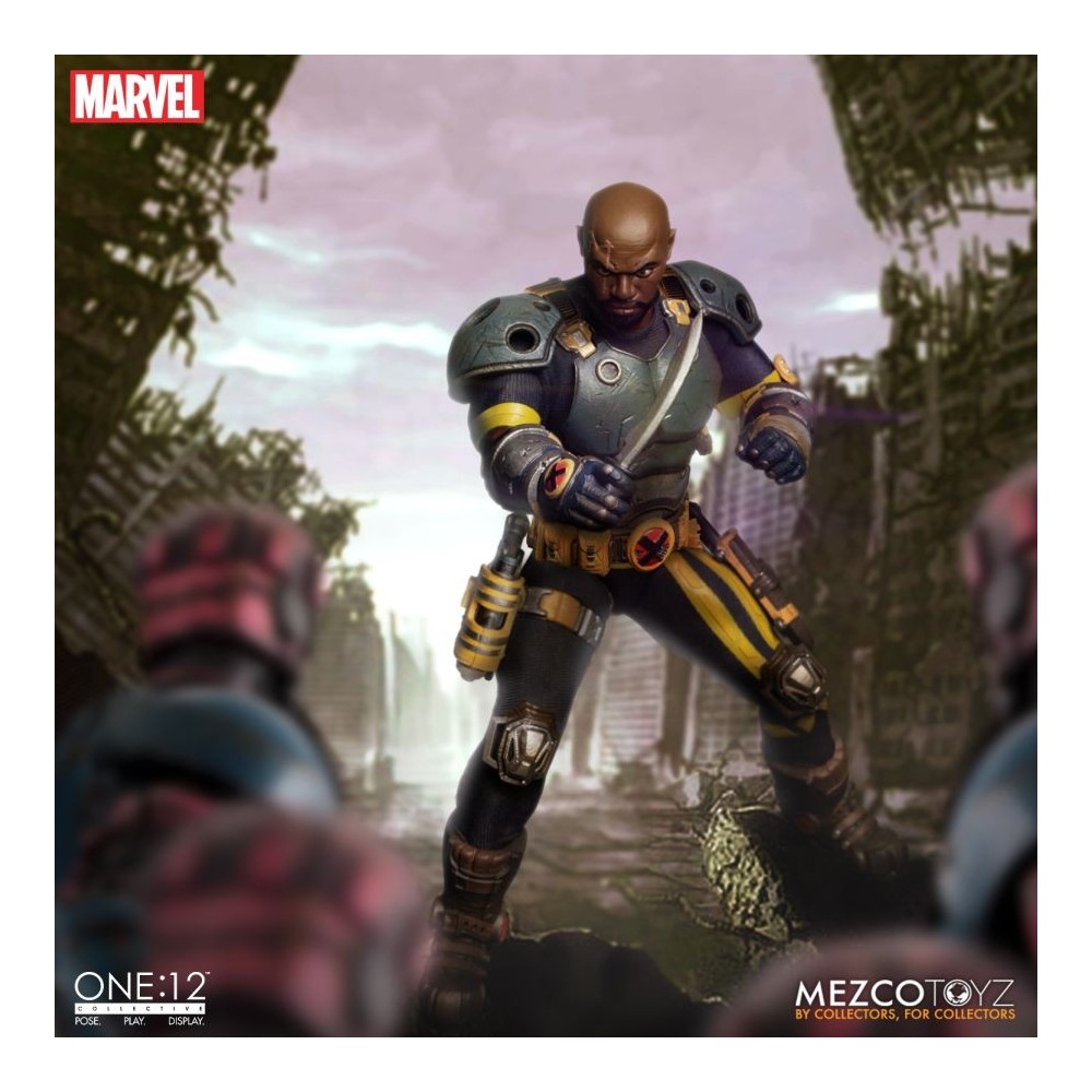 X-MEN BISHOP (ALFIERE) ONE:12 COLLECTIVE ACTION FIGURE MEZCO TOYS