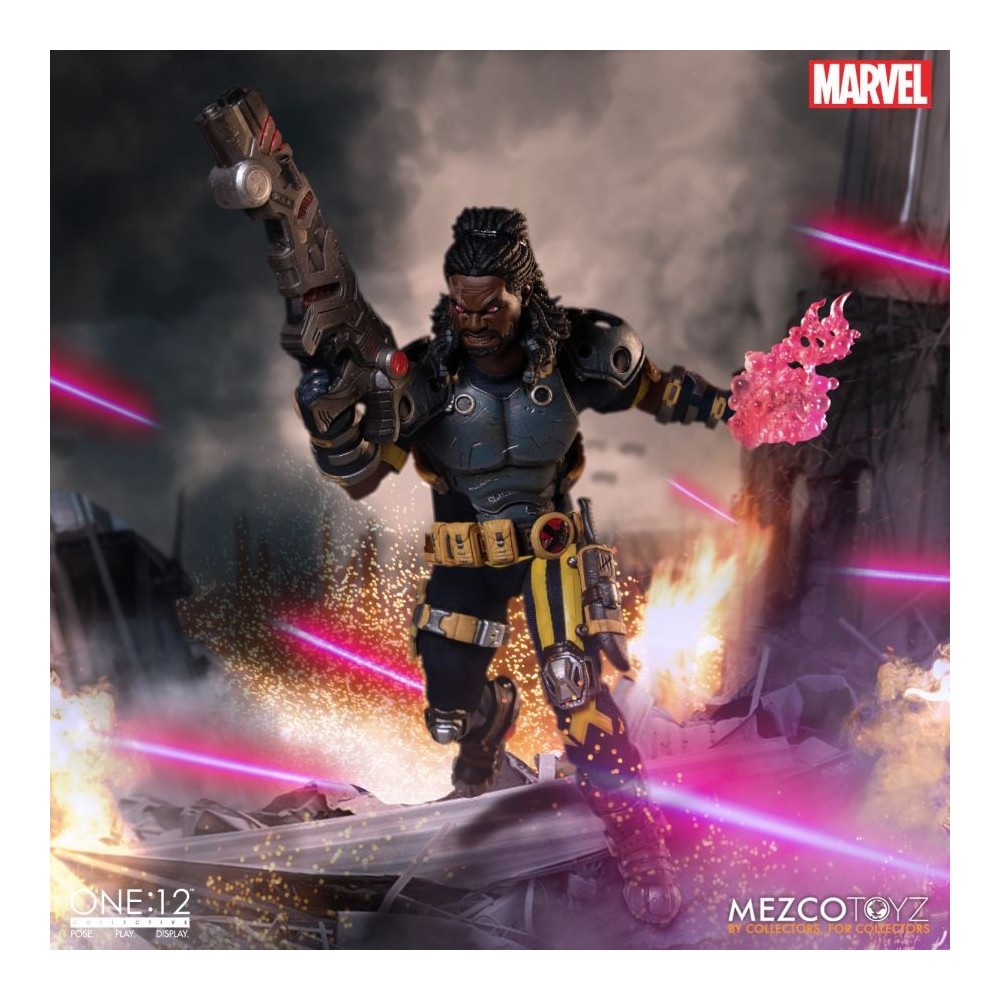 MEZCO TOYS X-MEN BISHOP ONE:12 COLLECTIVE ACTION FIGURE