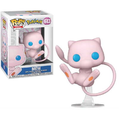 FUNKO POP! POKEMON MEW BOBBLE HEAD FIGURE FUNKO