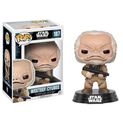 FUNKO POP! STAR WARS ROGUE ONE - WEETEEF CYUBEE BOBBLE HEAD KNOCKER FIGURE FUNKO