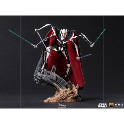 IRON STUDIOS STAR WARS GENERAL GRIEVOUS ART SCALE DELUXE 1/10 STATUE FIGURE