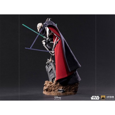 STAR WARS GENERAL GRIEVOUS ART SCALE DELUXE 1/10 STATUA FIGURE IRON STUDIOS