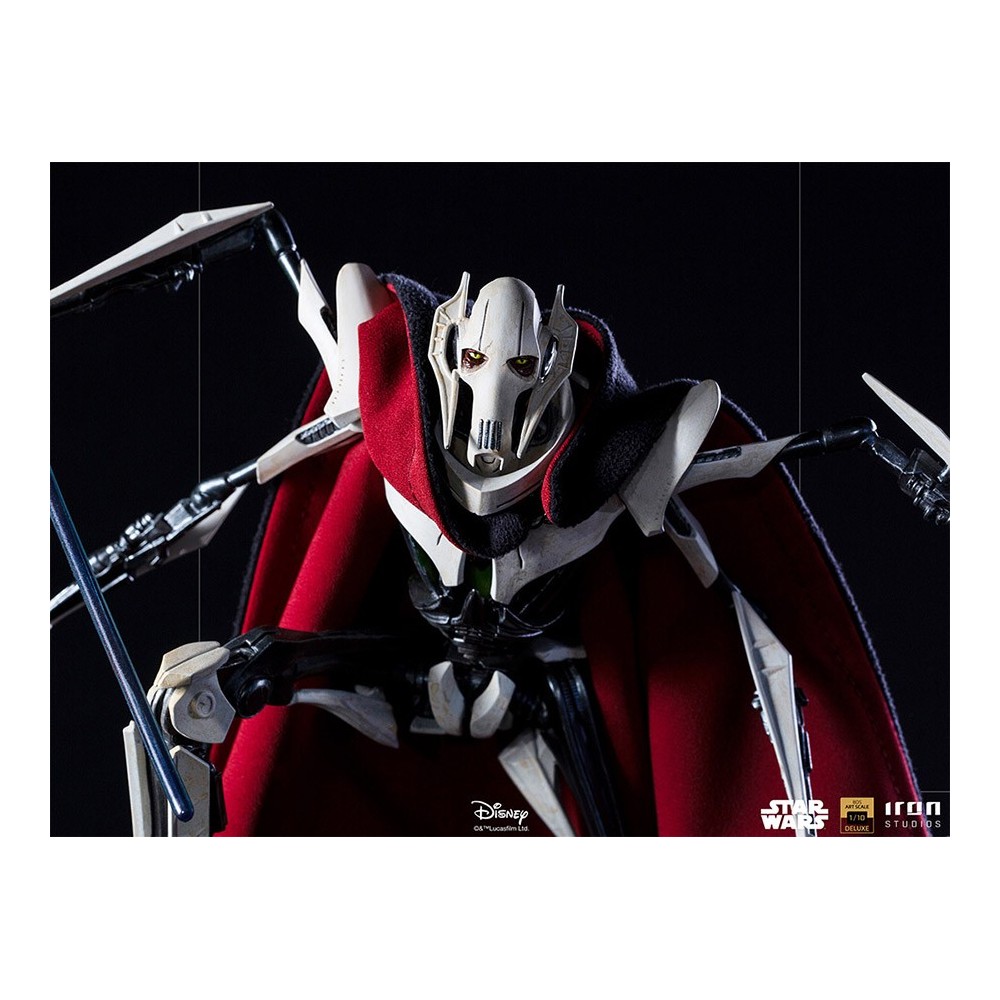 IRON STUDIOS STAR WARS GENERAL GRIEVOUS ART SCALE DELUXE 1/10 STATUE FIGURE