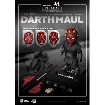 STAR WARS DARTH MAUL EGG ATTACK ACTION FIGURE BEAST KINGDOM