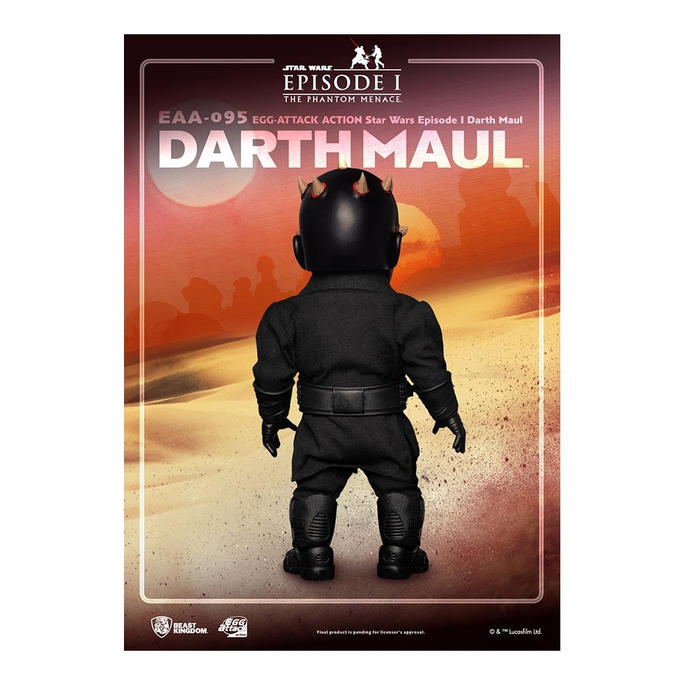 STAR WARS DARTH MAUL EGG ATTACK ACTION FIGURE BEAST KINGDOM