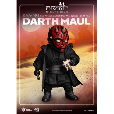 STAR WARS DARTH MAUL EGG ATTACK ACTION FIGURE BEAST KINGDOM