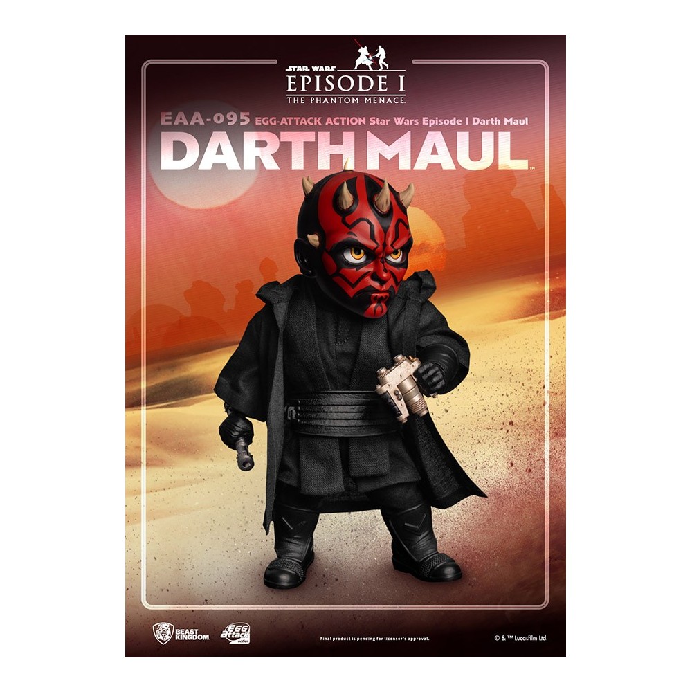 STAR WARS DARTH MAUL EGG ATTACK ACTION FIGURE BEAST KINGDOM