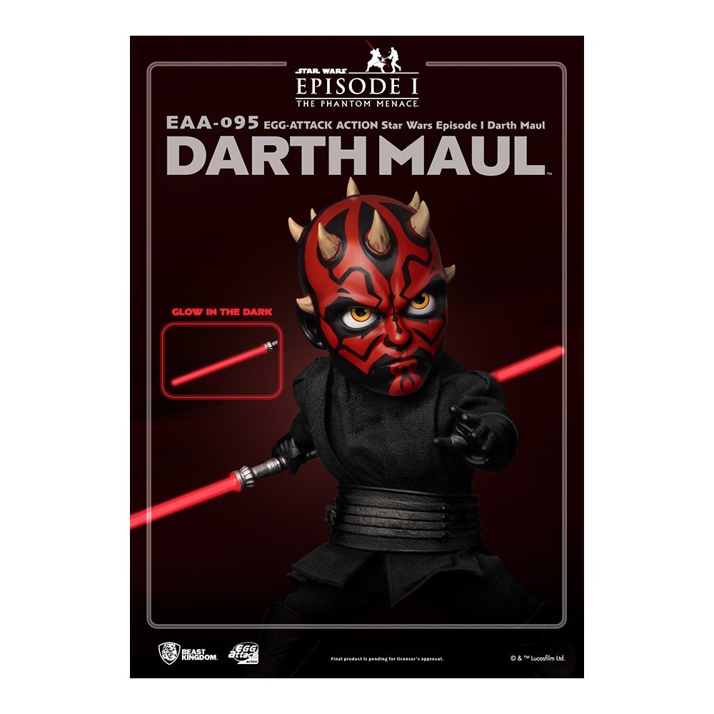 STAR WARS DARTH MAUL EGG ATTACK ACTION FIGURE BEAST KINGDOM