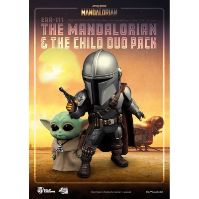 THE MANDALORIAN AND THE CHILD EGG ATTACK ACTION FIGURE BEAST KINGDOM