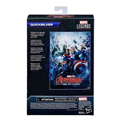 MARVEL LEGENDS AVENGERS THE INFINITY SAGA QUICKSILVER ACTION FIGURE HASBRO