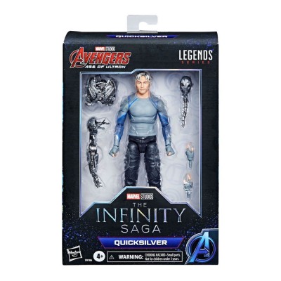 MARVEL LEGENDS AVENGERS THE INFINITY SAGA QUICKSILVER ACTION FIGURE HASBRO