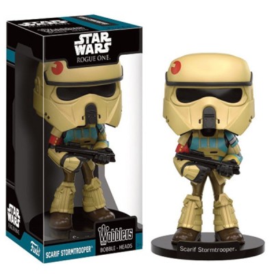 STAR WARS ROGUE ONE - SCARIF STORMTROOPER WOBBLERS BOBBLE HEAD FIGURE FUNKO