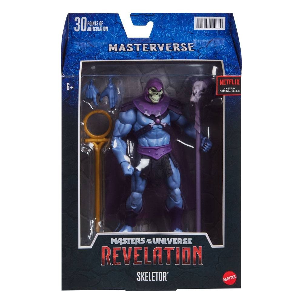 MATTEL MASTERS OF THE UNIVERSE REVELATION SKELETOR ACTION FIGURE