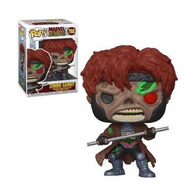 FUNKO POP! MARVEL ZOMBIE GAMBIT BOBBLE HEAD FIGURE FUNKO