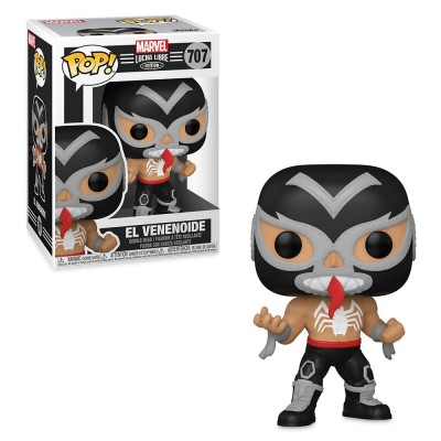 FUNKO POP! MARVEL LUCHA LIBRE EL VENENOIDE BOBBLE HEAD FIGURE FUNKO
