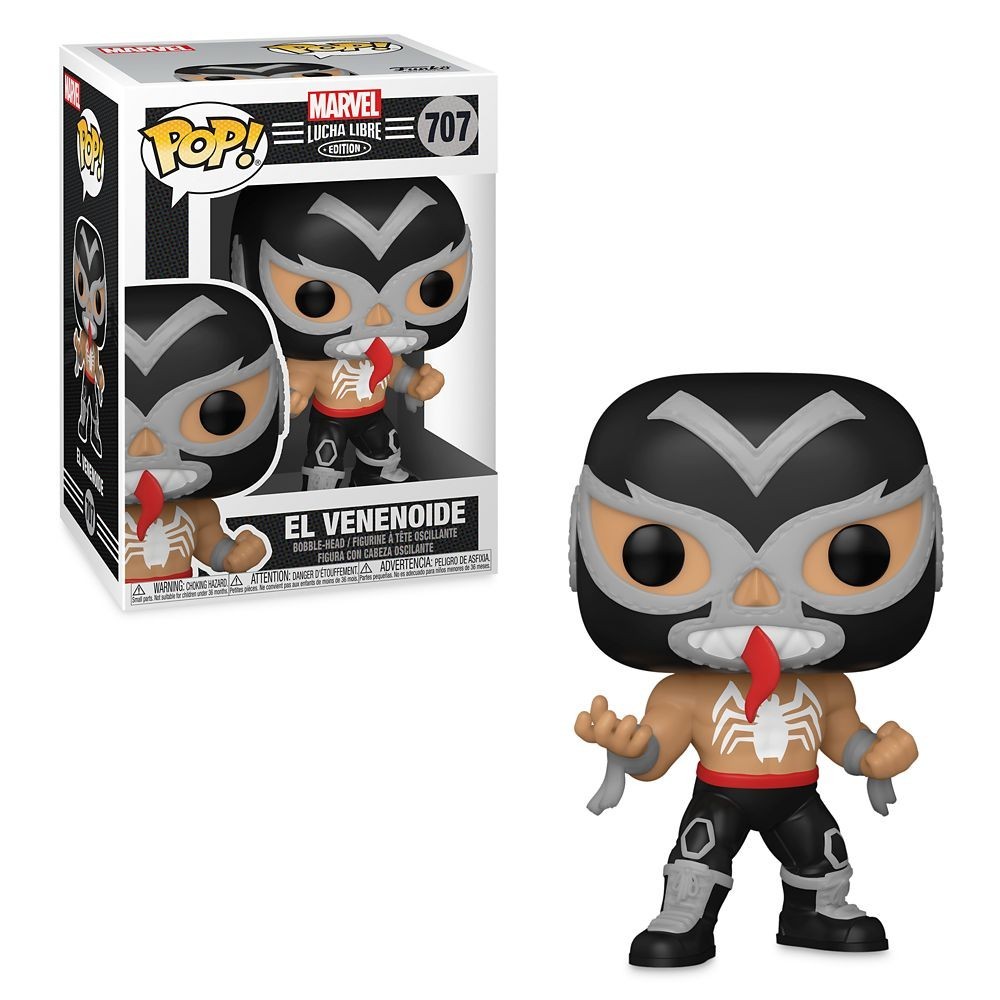 FUNKO POP! MARVEL LUCHA LIBRE EL VENENOIDE BOBBLE HEAD FIGURE FUNKO
