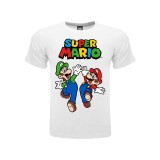 MAGLIA T SHIRT NINTENDO SUPER MARIO E LUIGI