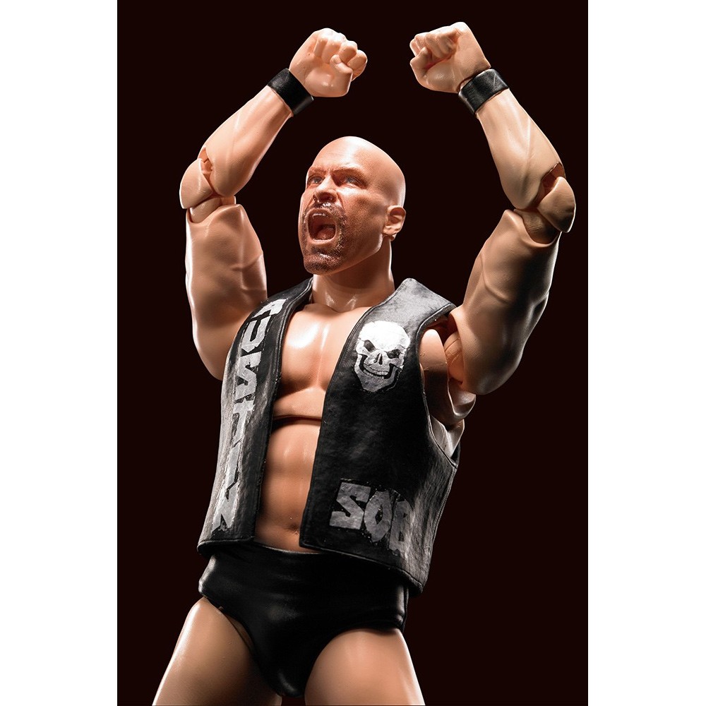 WWE STONE COLD STEVE AUSTIN S.H. FIGUARTS SHF ACTION FIGURE BANDAI