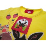 MAGLIA T SHIRT BING CIBO GIALLA