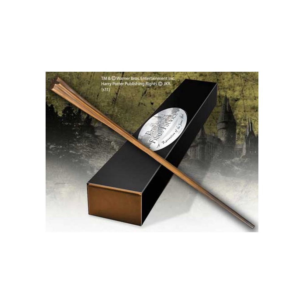 HARRY POTTER WAND FILIUS FLITWICK REPLICA BACCHETTA NOBLE COLLECTIONS