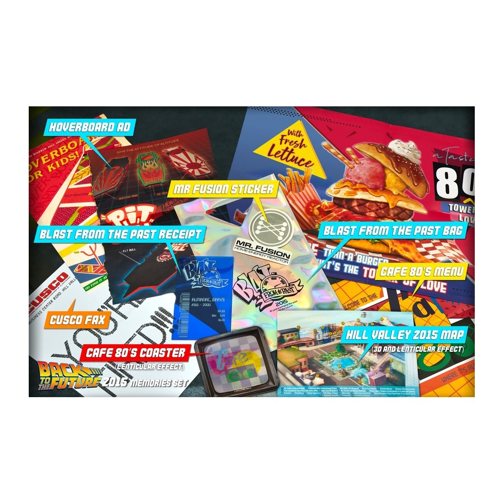 BACK TO THE FUTURE TIME TRAVEL MEMORIES KIT STANDARD EDITION DOCTOR COLLECTOR