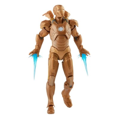 MARVEL LEGENDS IRON MAN 3 HAPPY HOGAN AND IRON MAN ACTION FIGURE HASBRO