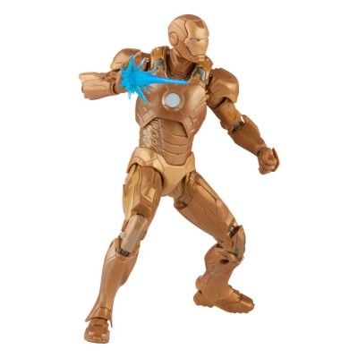 MARVEL LEGENDS IRON MAN 3 HAPPY HOGAN AND IRON MAN ACTION FIGURE HASBRO