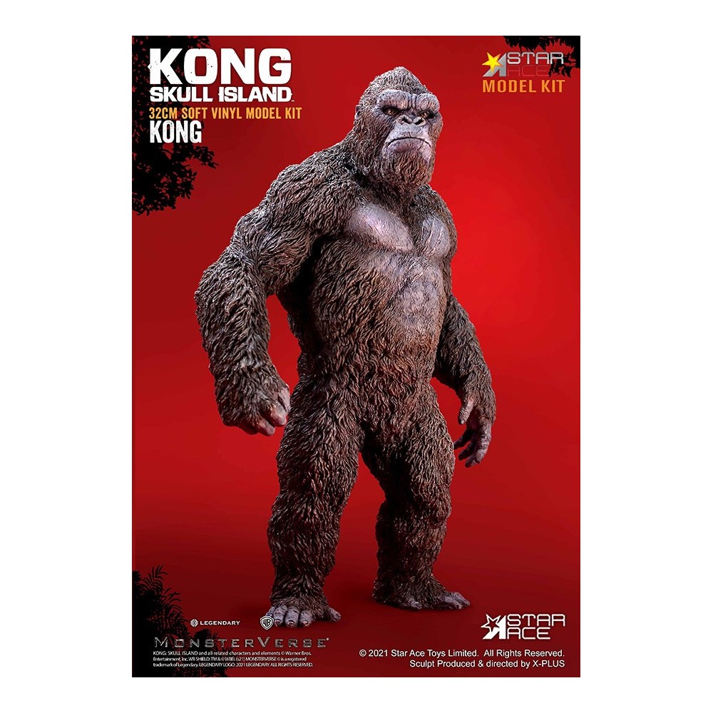 KING KONG SKULL ISLAND 32CM MODEL KIT ACTION FIGURE X-PLUS