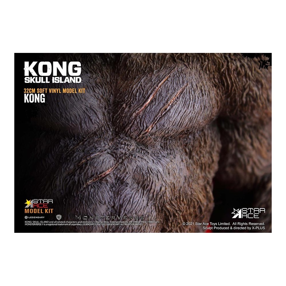KING KONG SKULL ISLAND 32CM MODEL KIT ACTION FIGURE X-PLUS