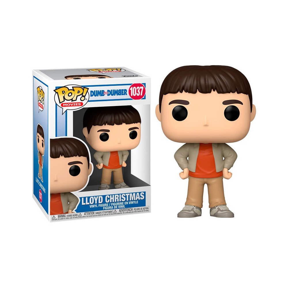 FUNKO POP! SCEMO E PIU SCEMO - LLOYD CHRISTMAS BOBBLE HEAD KNOCKER FIGURE FUNKO