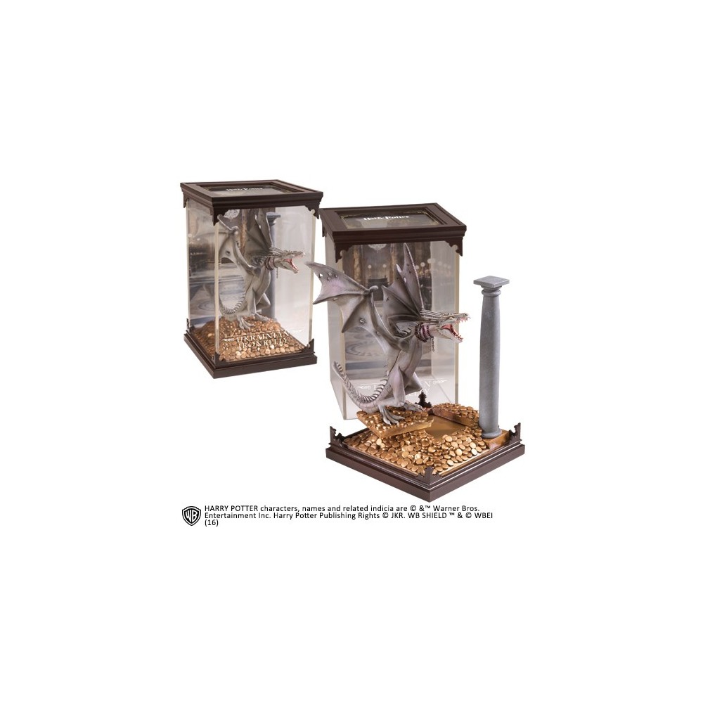 NOBLE COLLECTIONS HARRY POTTER MAGICAL CREATURES - UKRANIAN IRONBELLY STATUA FIGURE