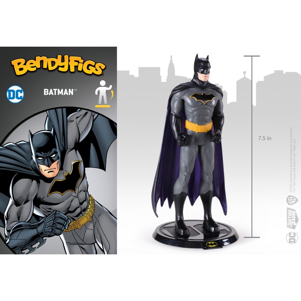 NOBLE COLLECTIONS BATMAN BENDYFIGS ACTION FIGURE