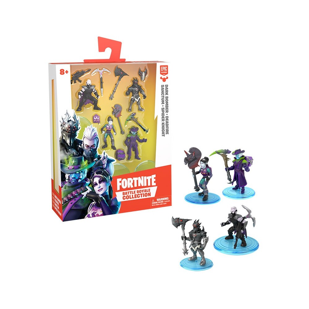 FORTNITE SERIES 3 SET 4 ACTION FIGURES GIOCHI PREZIOSI