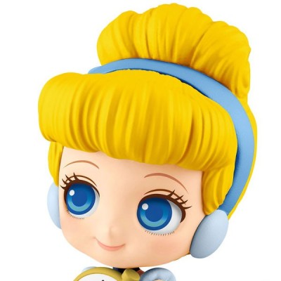 DISNEY CINDERELLA QPOSKET - CENERENTOLA MINI FIGURE BANPRESTO