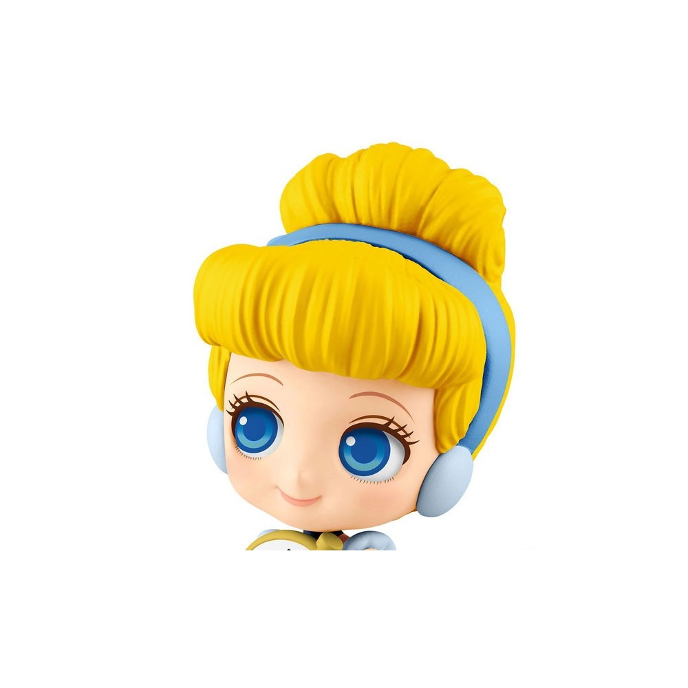 DISNEY CINDERELLA QPOSKET - CENERENTOLA MINI FIGURE BANPRESTO