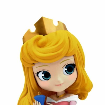 BANPRESTO DISNEY SLEEPING BEAUTY QPOSKET - PRINCESS AURORA MINI FIGURE