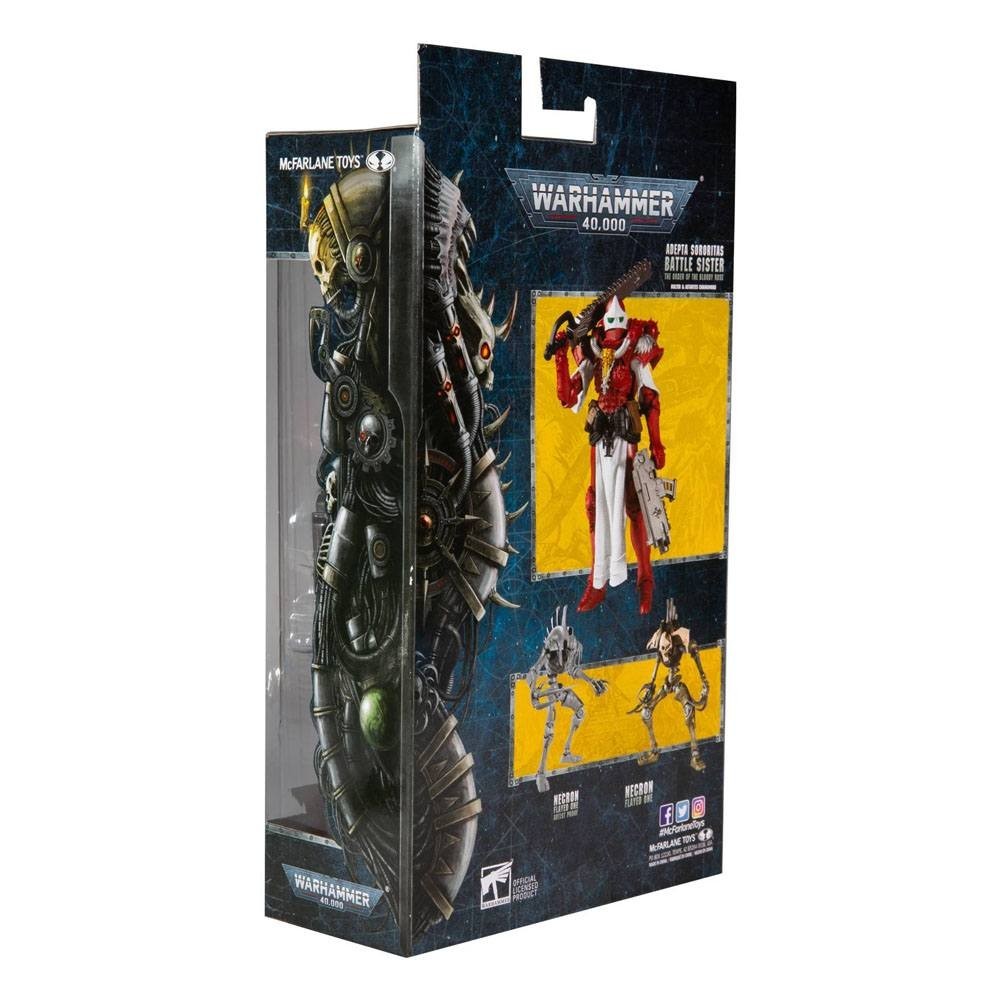 WARHAMMER 40000 ADEPTA SORORITAS BATTLE SISTER ACTION FIGURE MC FARLANE